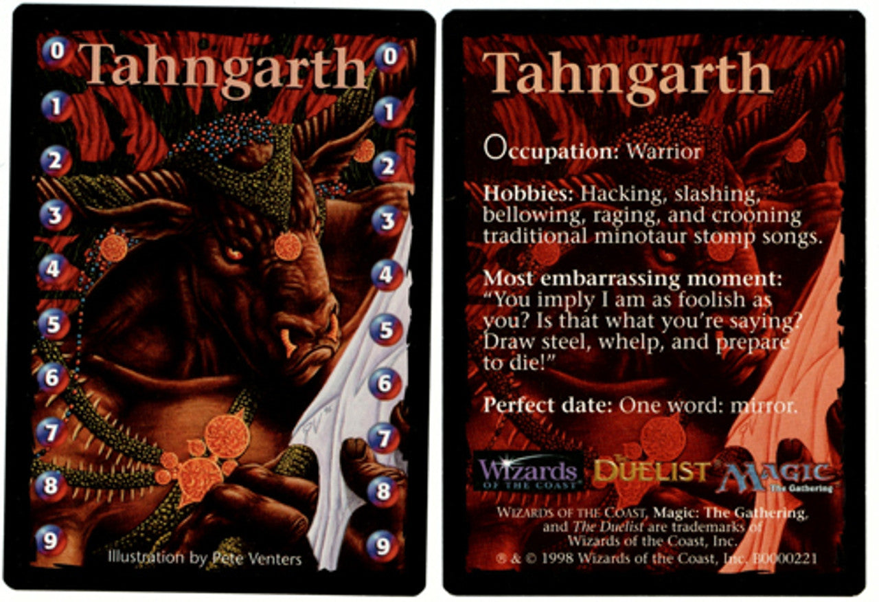 Tahngarth Life Counter Token [Media Promos] | Spectrum Games