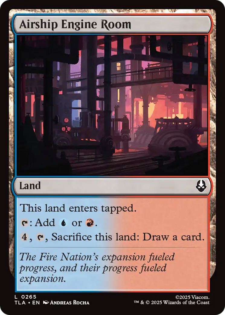 Airship Engine Room [Avatar: The Last Airbender] | Spectrum Games