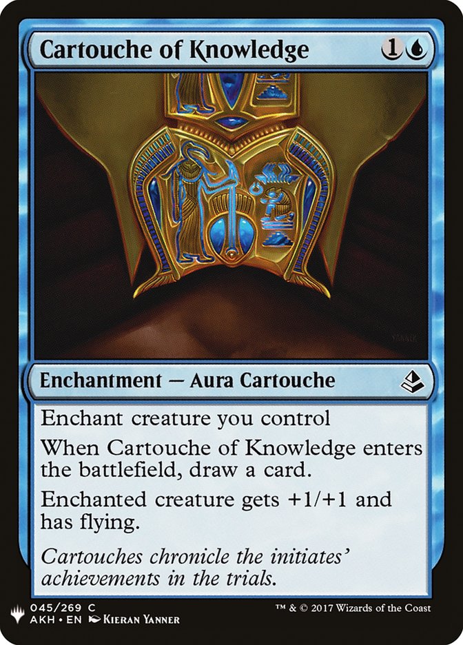 Cartouche of Knowledge [Mystery Booster] | Spectrum Games