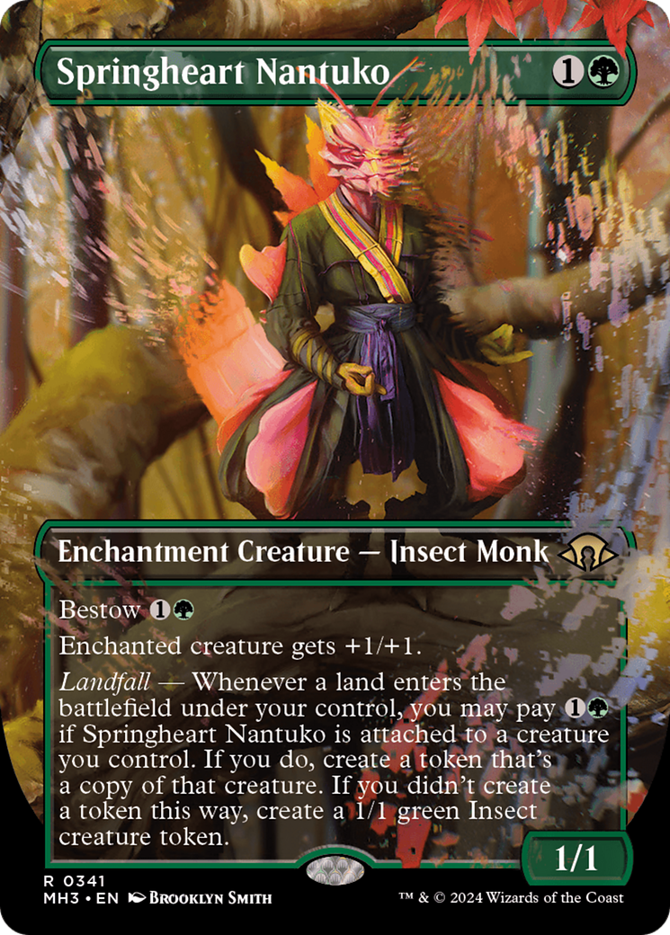 Springheart Nantuko (Borderless) [Modern Horizons 3] | Spectrum Games