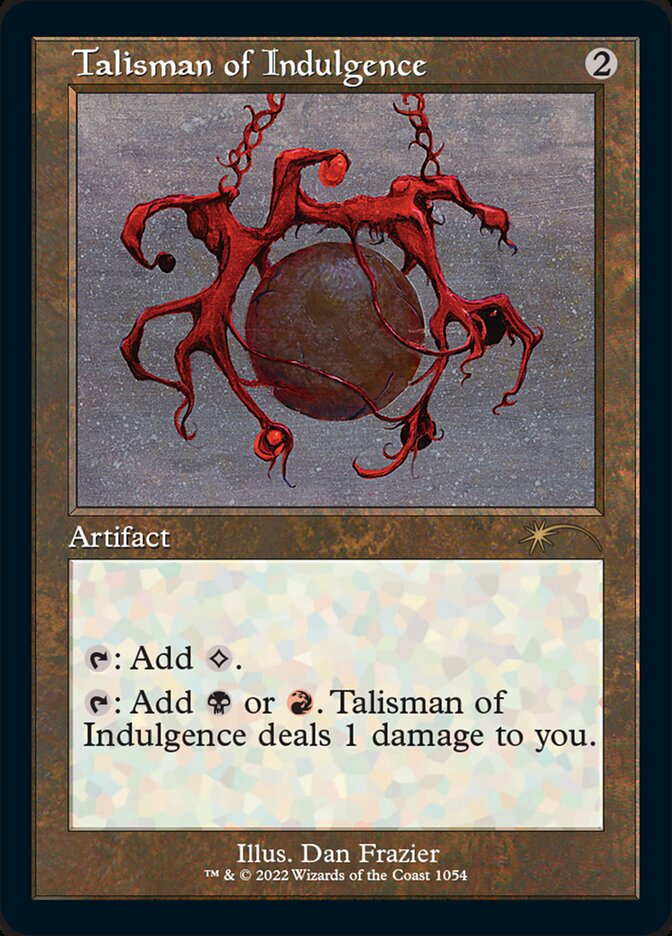 Talisman of Indulgence (Foil Etched) [Secret Lair Drop Series] | Spectrum Games