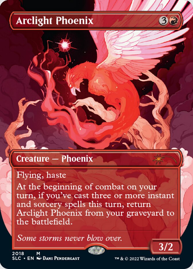 Arclight Phoenix (Borderless) [Secret Lair Countdown Kit] | Spectrum Games