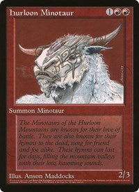 Hurloon Minotaur (Oversized) [Oversize Cards] | Spectrum Games