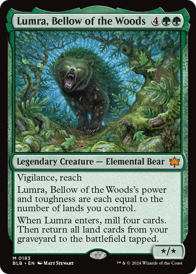 Lumra, Bellow of the Woods [Bloomburrow] | Spectrum Games