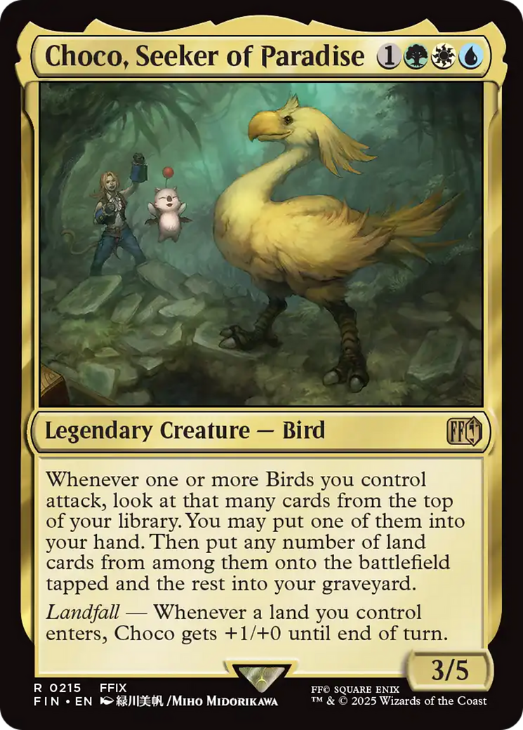 Choco, Seeker of Paradise [FINAL FANTASY] | Spectrum Games