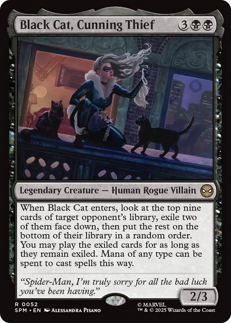 Black Cat, Cunning Thief [Marvel's Spider-Man] | Spectrum Games
