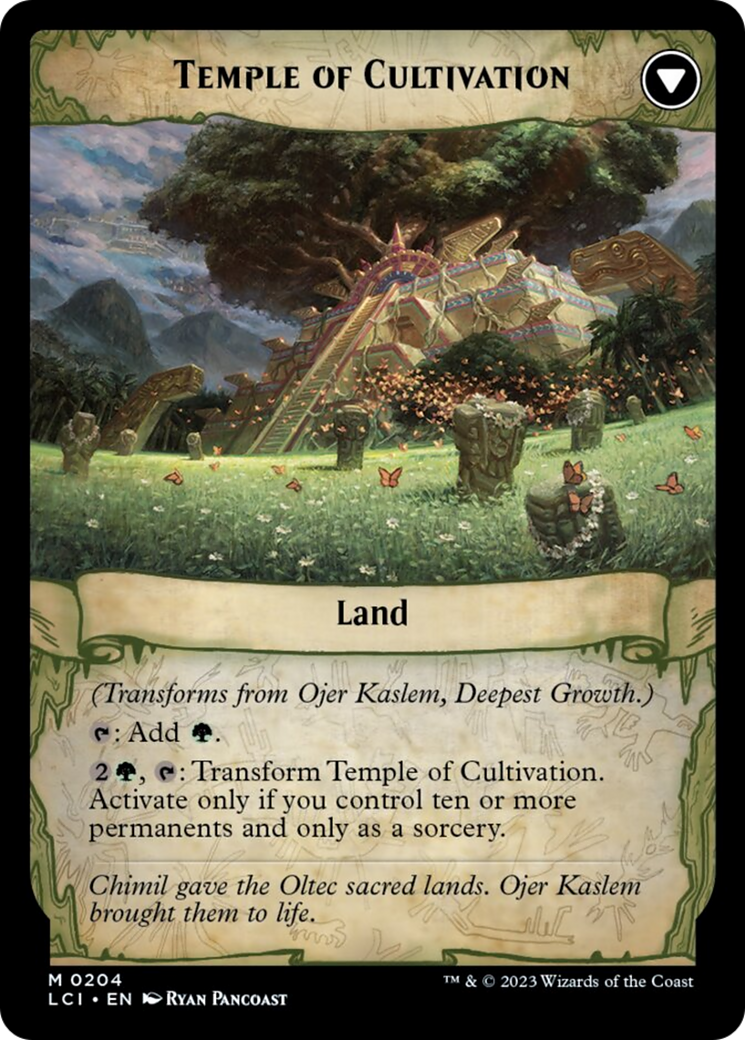 Ojer Kaslem, Deepest Growth // Temple of Cultivation [The Lost Caverns of Ixalan] | Spectrum Games