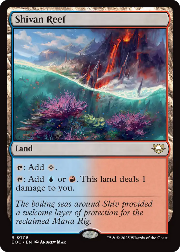 Shivan Reef [Edge of Eternities Commander] | Spectrum Games