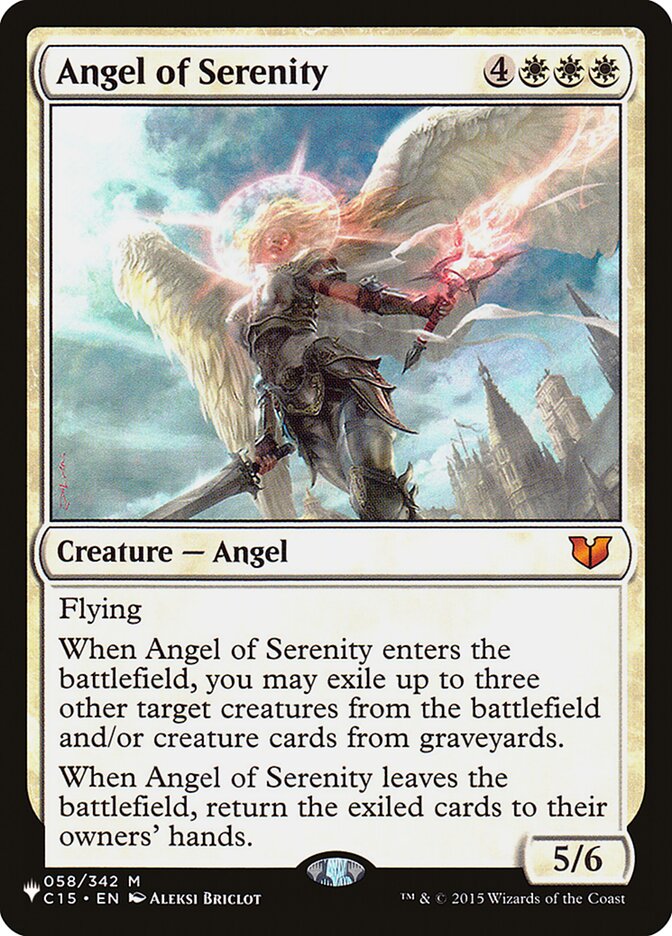 Angel of Serenity [The List] | Spectrum Games