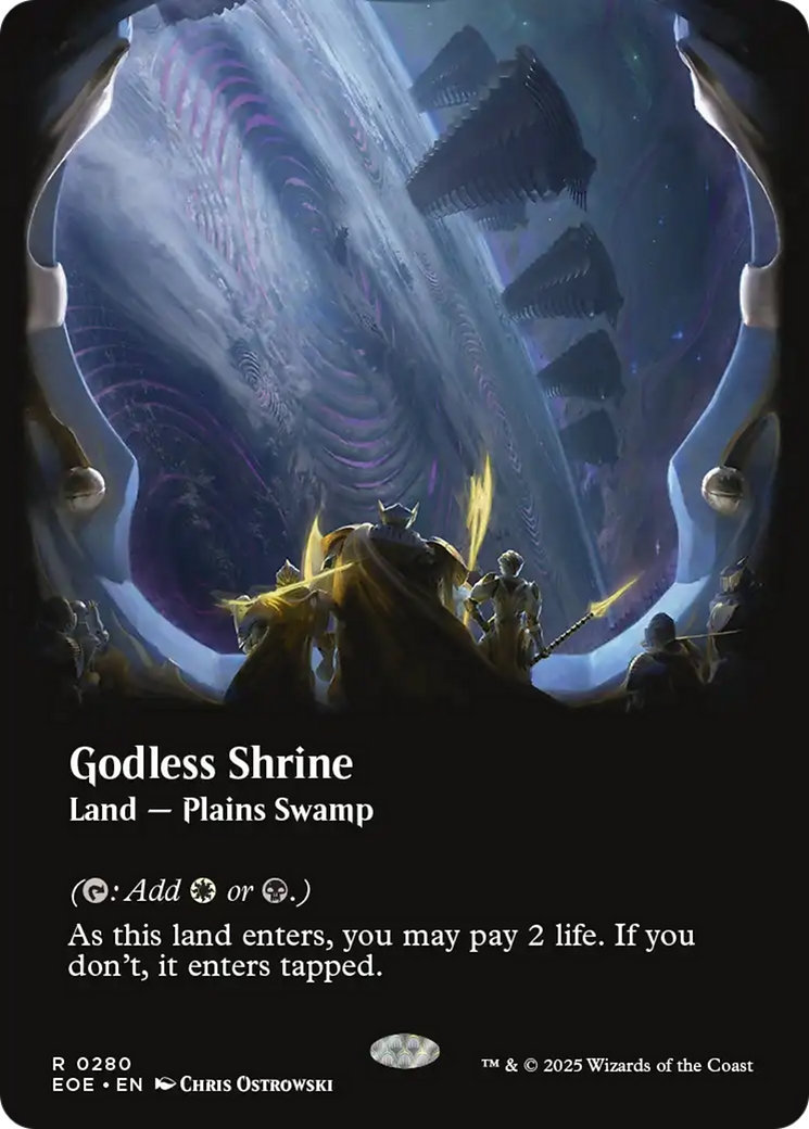 Godless Shrine (Borderless) [Edge of Eternities] | Spectrum Games