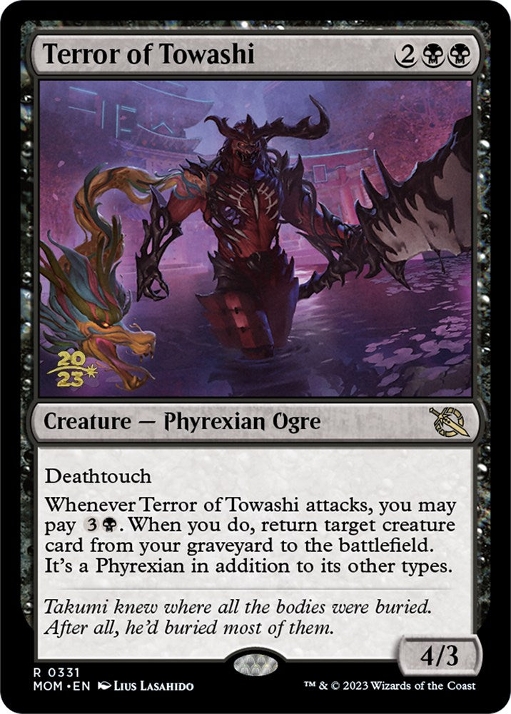 Terror of Towashi [March of the Machine Prerelease Promos] | Spectrum Games