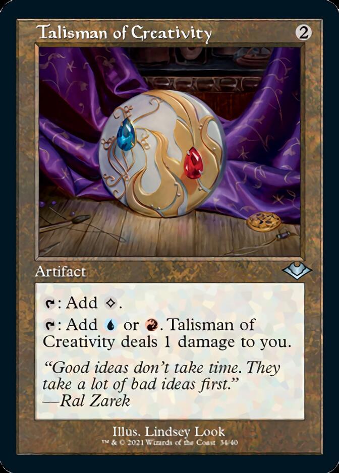 Talisman of Creativity (Retro) [Modern Horizons] | Spectrum Games