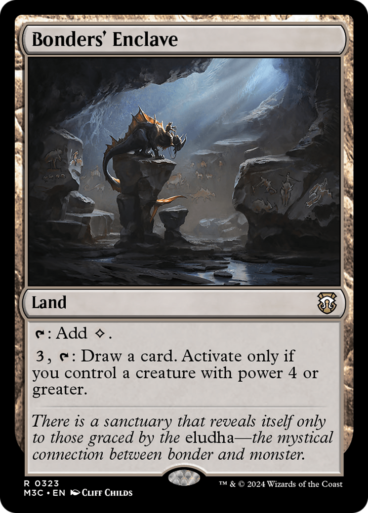 Bonders' Enclave (Ripple Foil) [Modern Horizons 3 Commander] | Spectrum Games