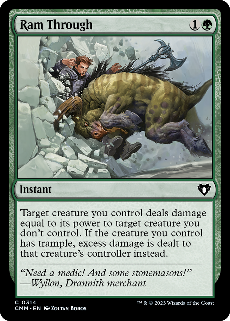 Ram Through [Commander Masters] | Spectrum Games