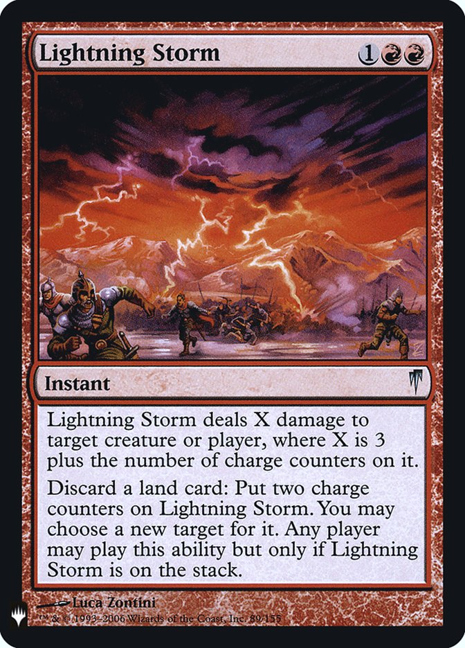 Lightning Storm [Mystery Booster] | Spectrum Games