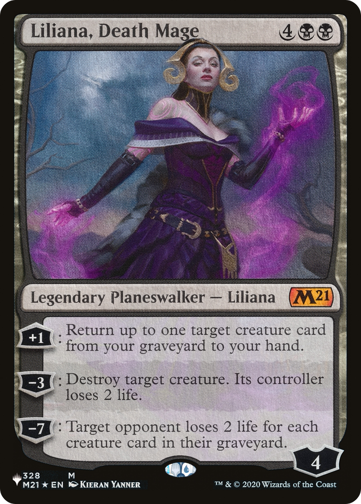 Liliana, Death Mage [The List] | Spectrum Games