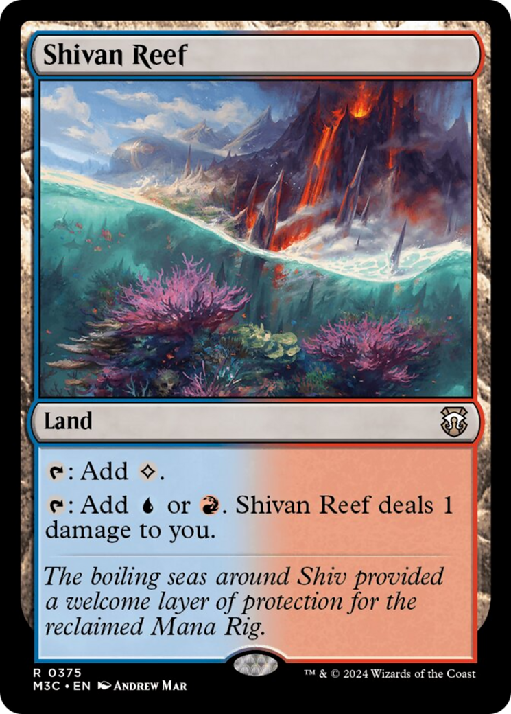 Shivan Reef [Modern Horizons 3 Commander] | Spectrum Games