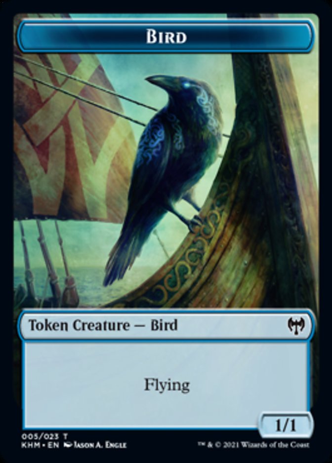 Bird Token [Kaldheim Tokens] | Spectrum Games