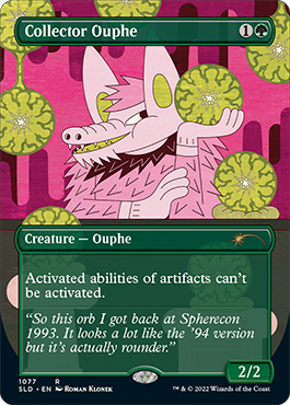 Collector Ouphe (Borderless) [Secret Lair Drop Series] | Spectrum Games