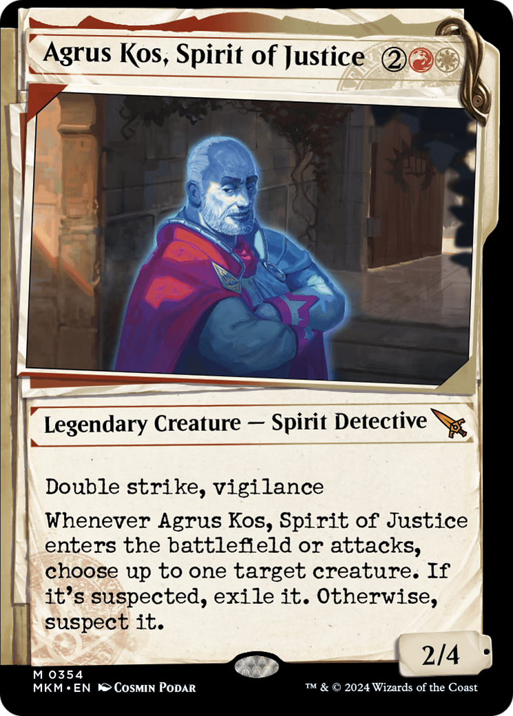 Agrus Kos, Spirit of Justice (Showcase) [Murders at Karlov Manor] | Spectrum Games