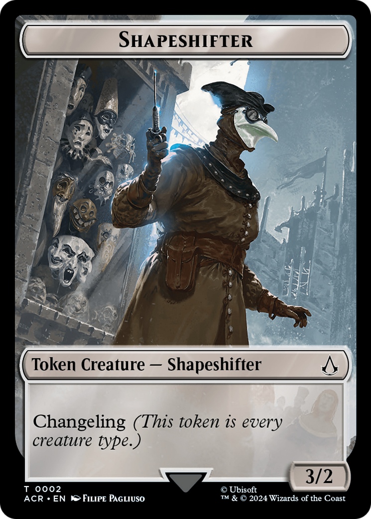 Shapeshifter Token [Assassin's Creed Tokens] | Spectrum Games