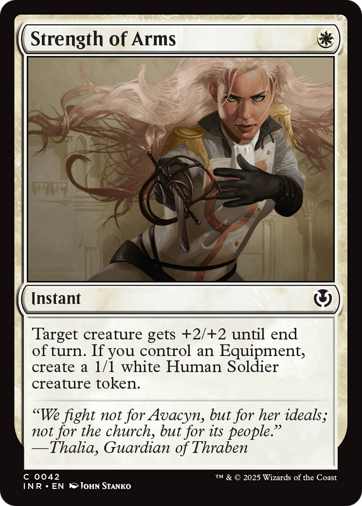 Strength of Arms [Innistrad Remastered] | Spectrum Games