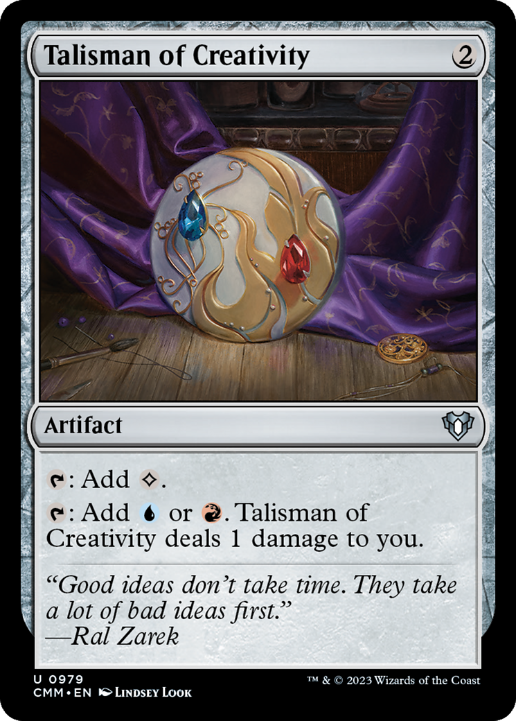 Talisman of Creativity [Commander Masters] | Spectrum Games