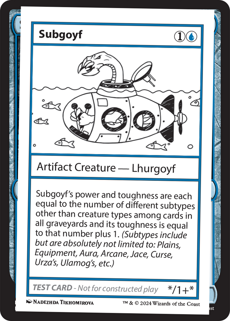 Subgoyf [Mystery Booster 2 Playtest Cards] | Spectrum Games