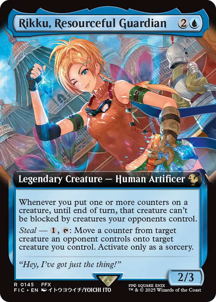 Rikku, Resourceful Guardian (Extended Art) [FINAL FANTASY Commander] | Spectrum Games