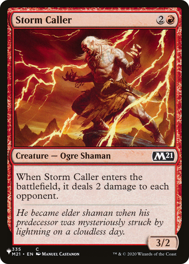 Storm Caller [The List Reprints] | Spectrum Games