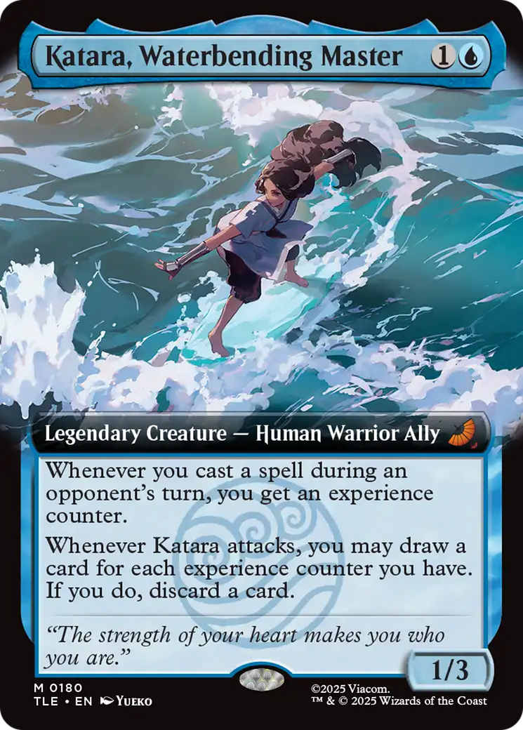 Katara, Waterbending Master (Extended Art) [Avatar: The Last Airbender: Eternal-Legal] | Spectrum Games