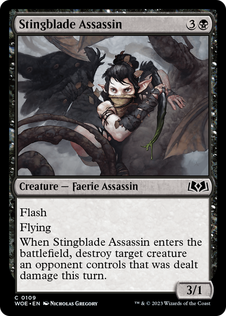 Stingblade Assassin [Wilds of Eldraine] | Spectrum Games