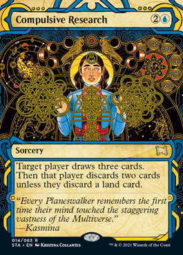 Compulsive Research (Foil Etched) [Strixhaven: Mystical Archive] | Spectrum Games