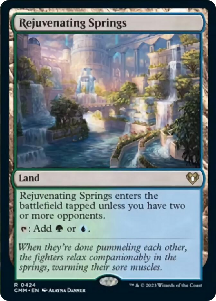 Rejuvenating Springs [Commander Masters] | Spectrum Games