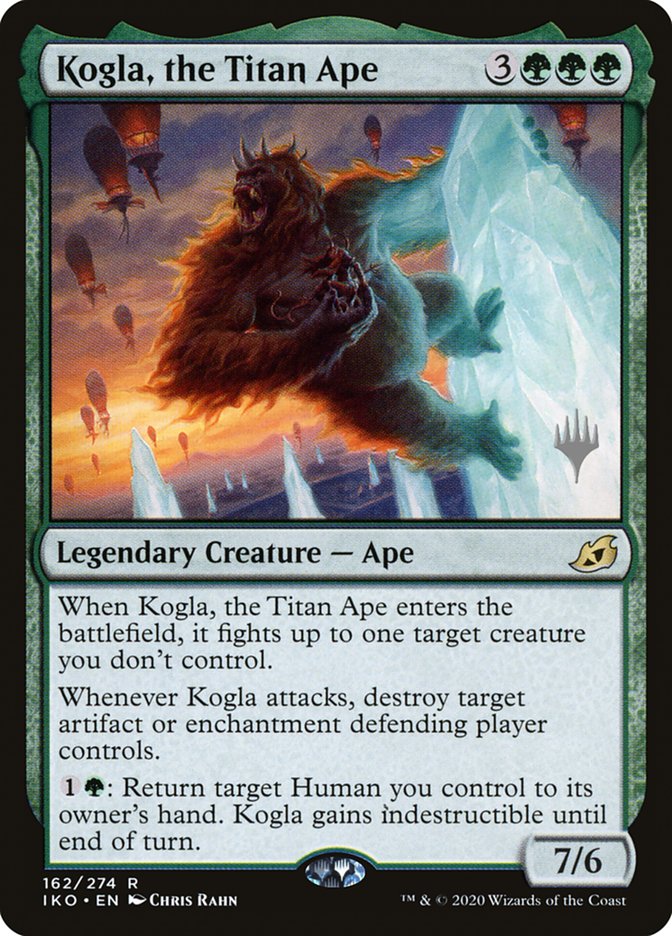 Kogla, the Titan Ape (Promo Pack) [Ikoria: Lair of Behemoths Promos] | Spectrum Games