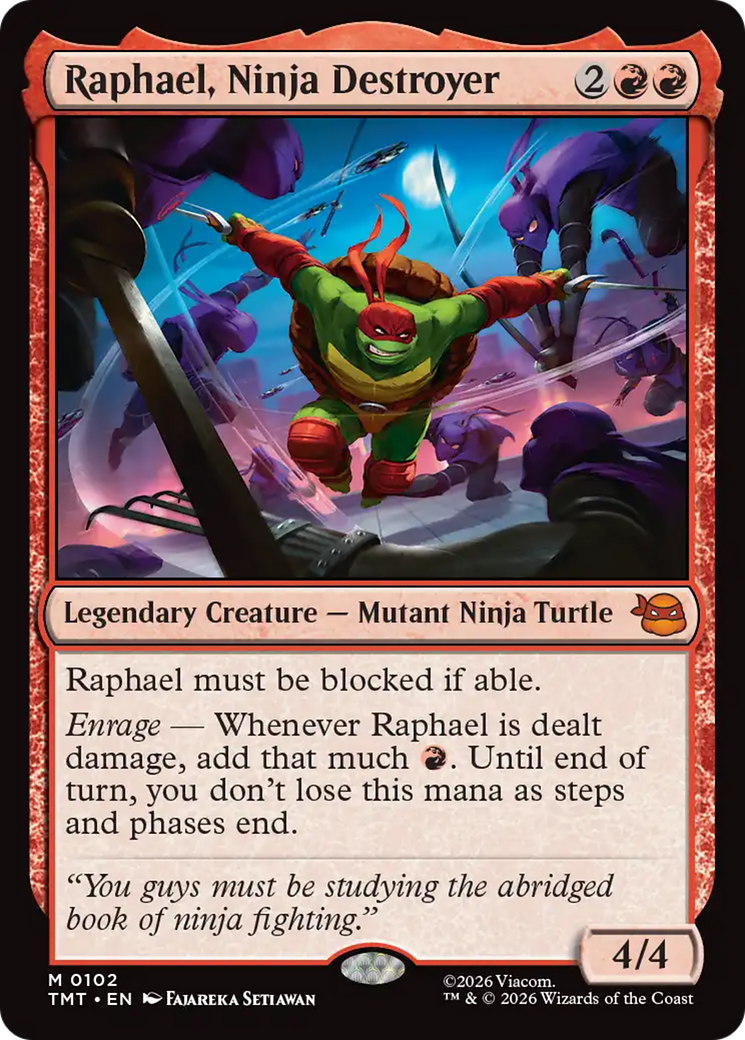 Raphael, Ninja Destroyer [Teenage Mutant Ninja Turtles] | Spectrum Games