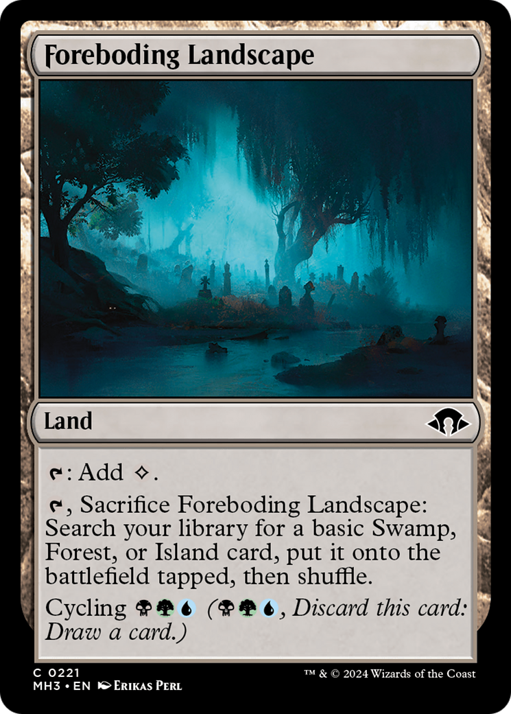 Foreboding Landscape [Modern Horizons 3] | Spectrum Games