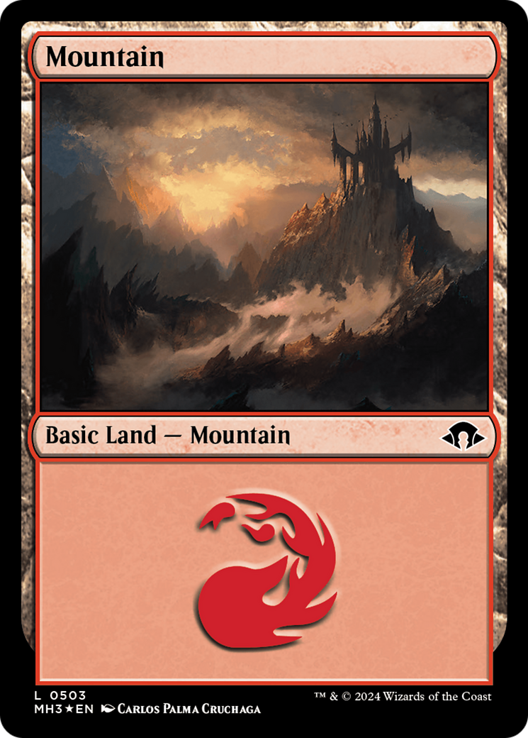 Mountain (0503) (Ripple Foil) [Modern Horizons 3] | Spectrum Games