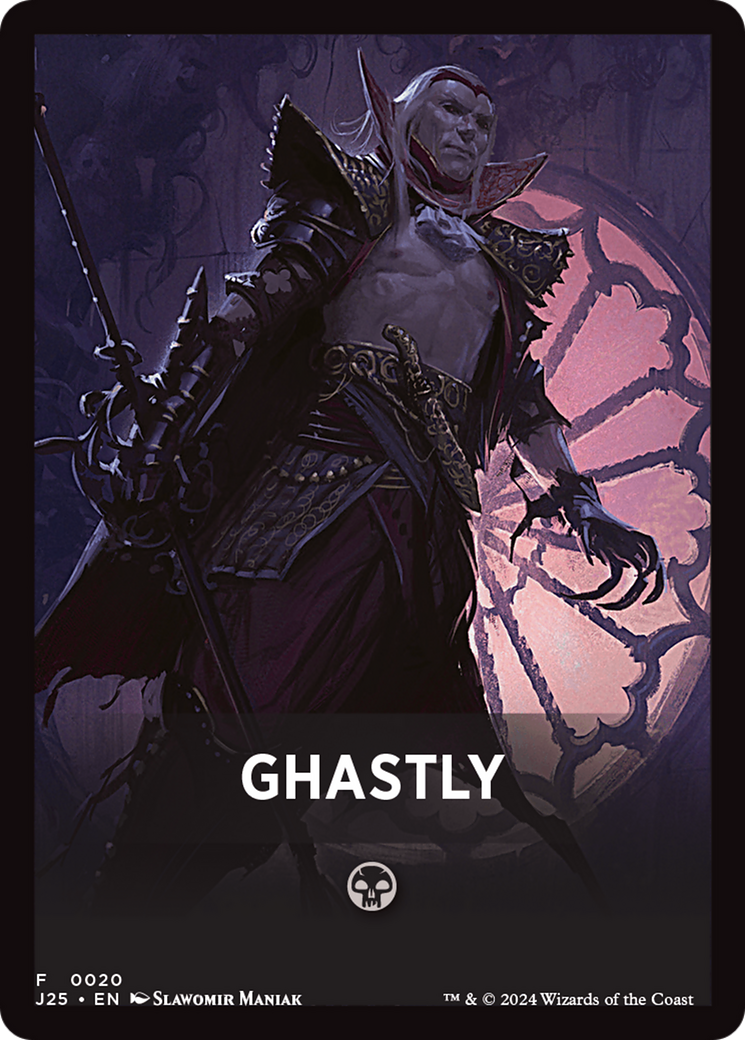 Ghastly Theme Card [Foundations Jumpstart Front Cards] | Spectrum Games