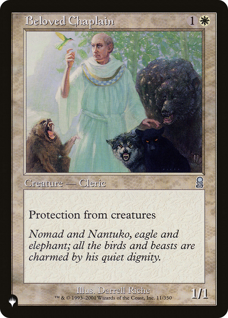 Beloved Chaplain [The List] | Spectrum Games