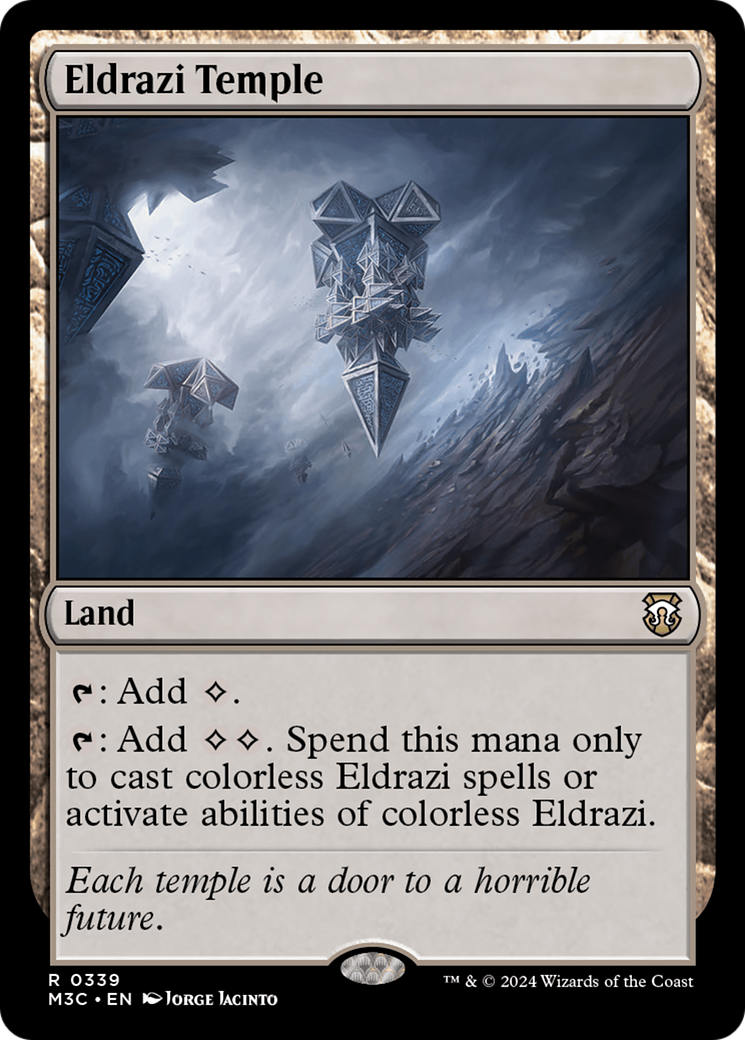 Eldrazi Temple (Ripple Foil) [Modern Horizons 3 Commander] | Spectrum Games