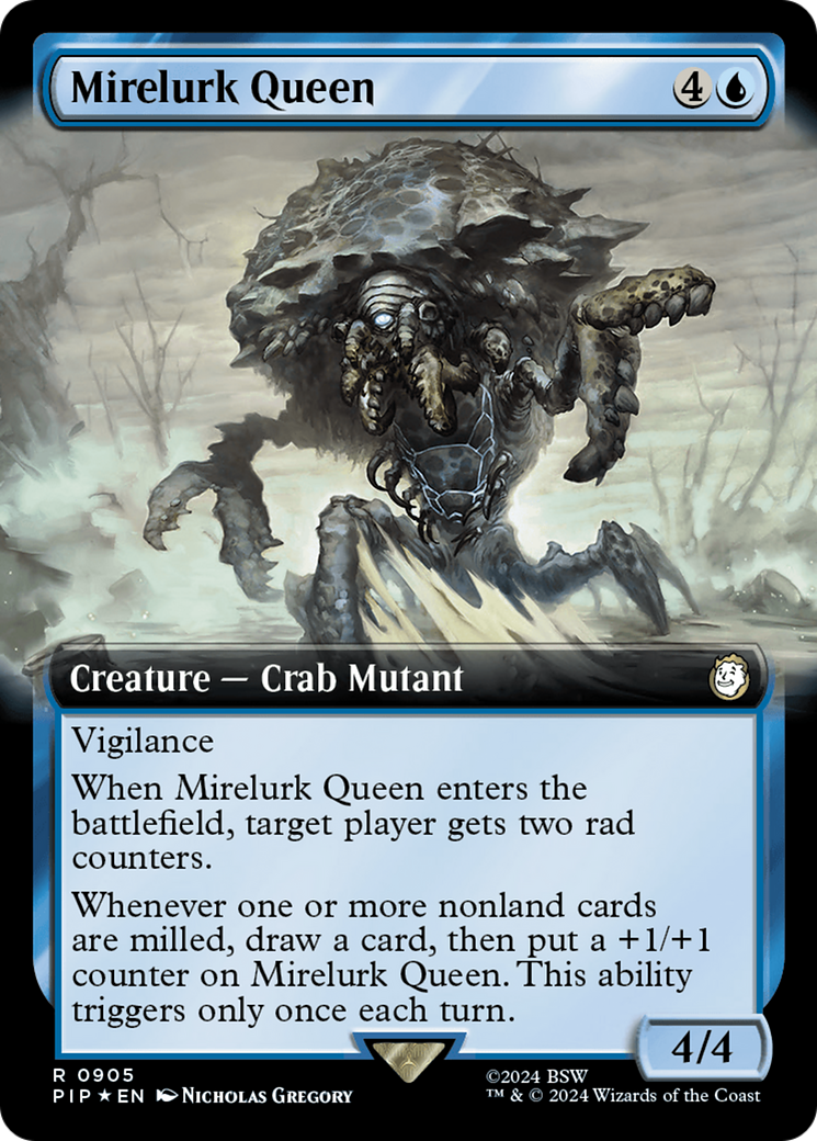 Mirelurk Queen (Extended Art) (Surge Foil) [Fallout] | Spectrum Games