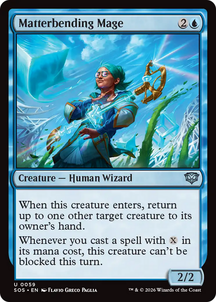 Matterbending Mage [Secrets of Strixhaven] | Spectrum Games
