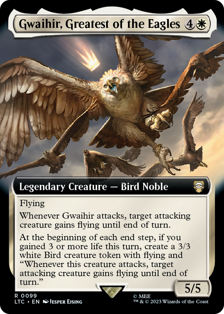 Gwaihir, Greatest of the Eagles (Extended Art) [The Lord of the Rings: Tales of Middle-Earth Commander] | Spectrum Games