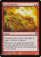 Punishing Fire [The List Reprints] | Spectrum Games