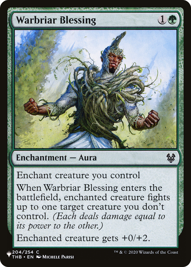 Warbriar Blessing [The List Reprints] | Spectrum Games