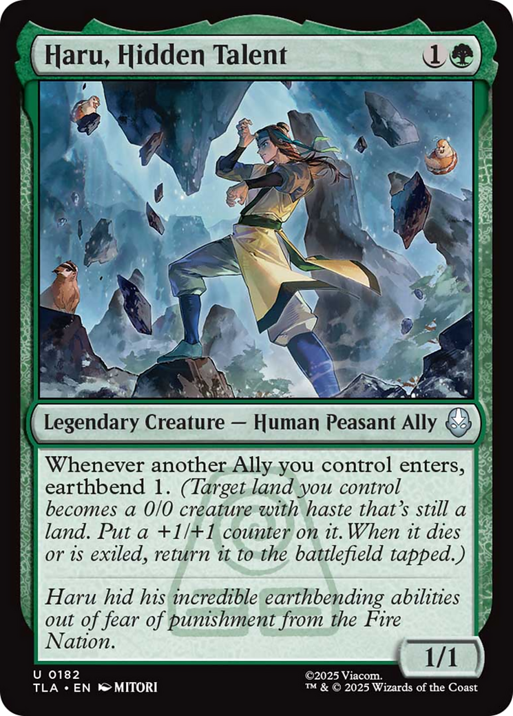 Haru, Hidden Talent [Avatar: The Last Airbender] | Spectrum Games