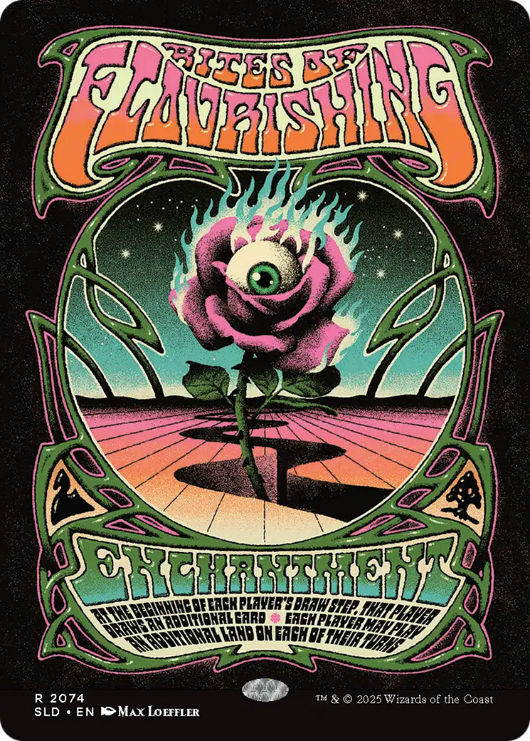 Rites of Flourishing (2074) (Rainbow Foil) [Secret Lair Drop Series] | Spectrum Games