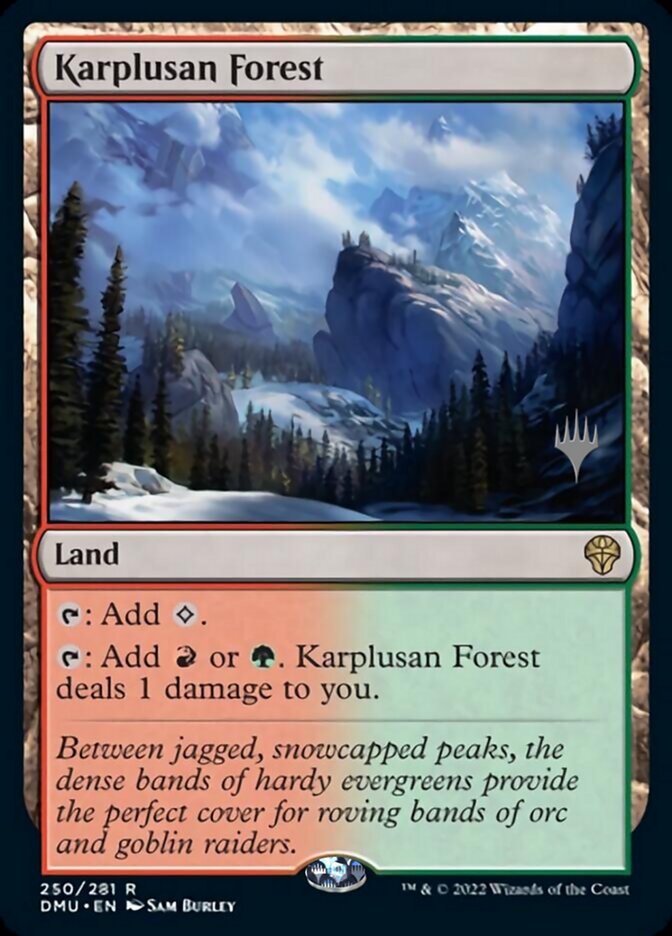 Karplusan Forest (Promo Pack) [Dominaria United Promos] | Spectrum Games