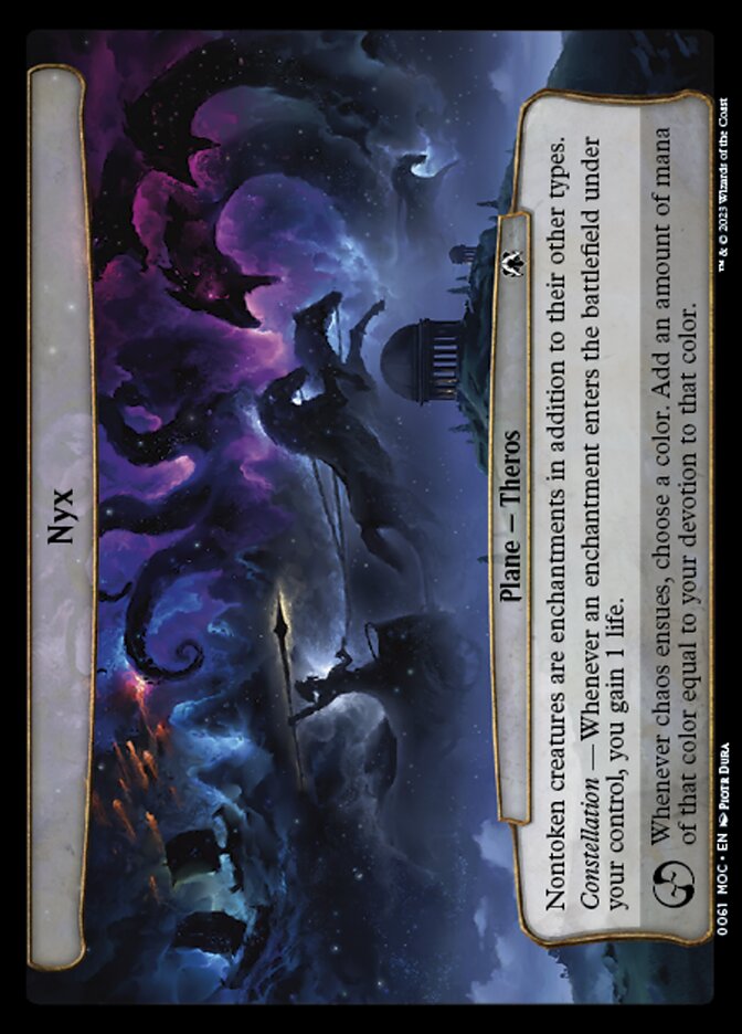 Nyx [March of the Machine Commander] | Spectrum Games